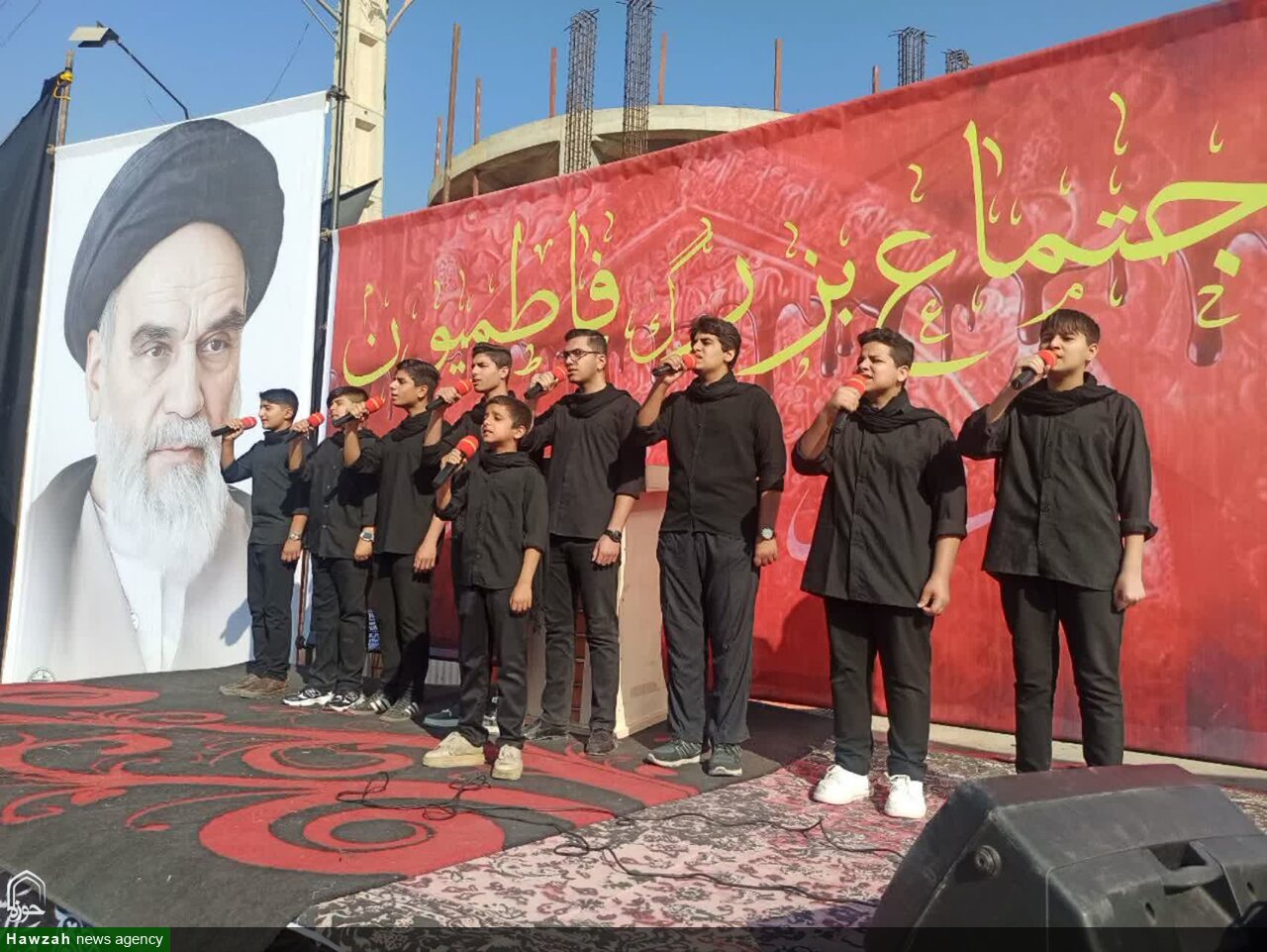 تصاویر/ اجتماع فاطمیون در برازجان