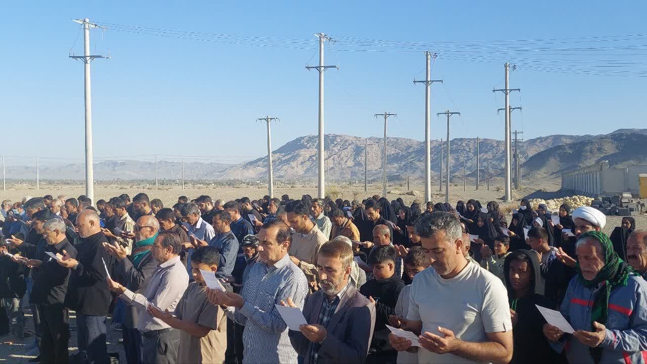 تصاویر/ اقامه نماز باران در بخش نودژ منوجان