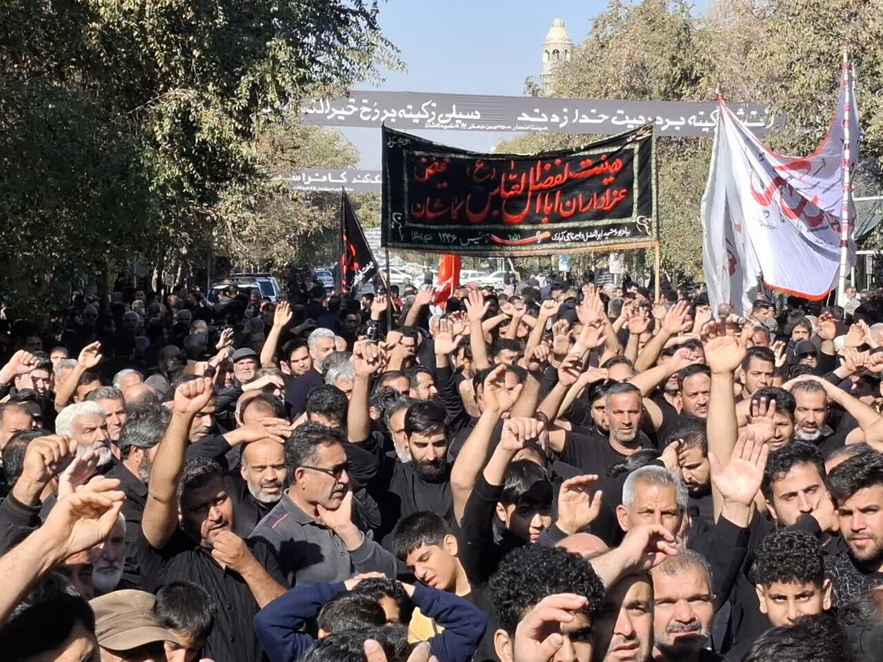 بزرگترین اجتماع هیئات فاطمی در کاشان برگزار شد