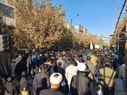 تصاویر/ قم المقدسہ میں علماء و طلابِ ہندوستان کی جانب سے جلوسِ فاطمیہ برآمد