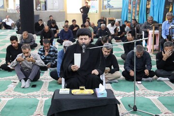 تصاویر/ قرائت زیارت حضرت فاطمه(س) در دیّر