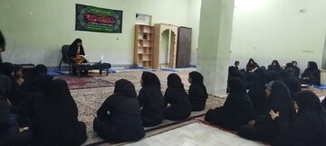 تصاویر/ برگزاری مراسم سوگواری شهادت حضرت زهرا(س) در شهداد