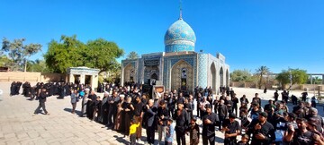 فیلم| مراسم عزاداری شهادت حضرت زهرا (س) در شهداد