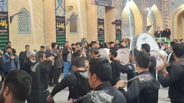 فیلم| عزاداری هیئات جوپار در سوگ شهادت حضرت زهرا(س)