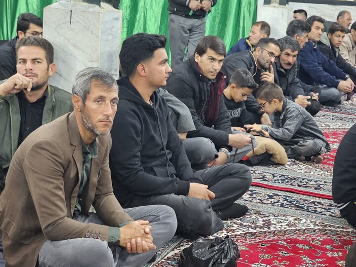 تصاویر/مراسم عزاداری شهادت حضرت فاطمه‌ (س) در روستای چغورقشلاق شهرستان  بیجار