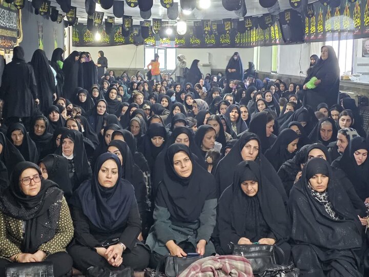 تصاویر/مراسم عزاداری شهادت حضرت فاطمه‌ (س) در روستای چغورقشلاق شهرستان  بیجار