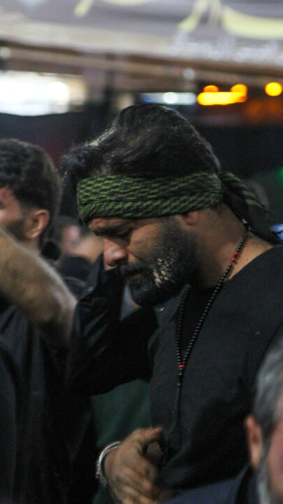 تصاویر/ سوگواره هئیت بین الحرمین درشام شهادت حضرت فاطمه(س)در هلال بن علی(ع)