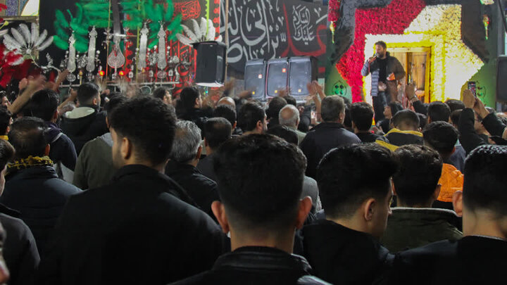 تصاویر/ سوگواره هئیت بین الحرمین درشام شهادت حضرت فاطمه(س)در هلال بن علی(ع)