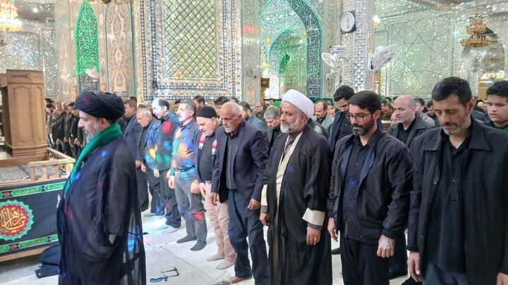 تصاویر/ اجتماع هیئات مذهبی راوند در سالروز شهادت حضرت زهرا(س)