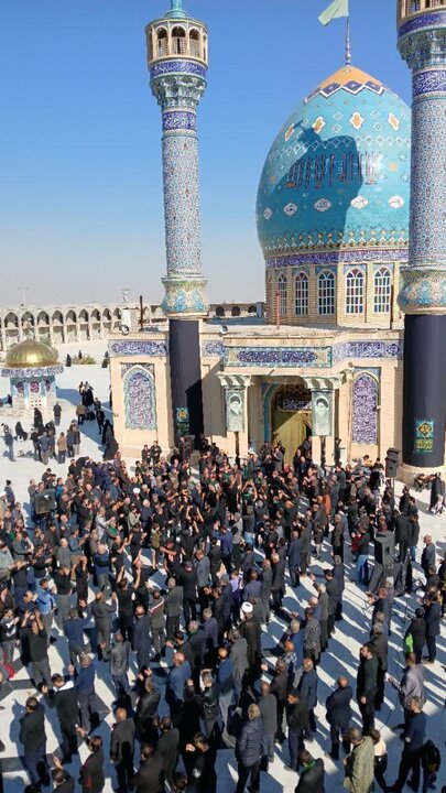 تصاویر/ اجتماع هیئات مذهبی راوند در سالروز شهادت حضرت زهرا(س)