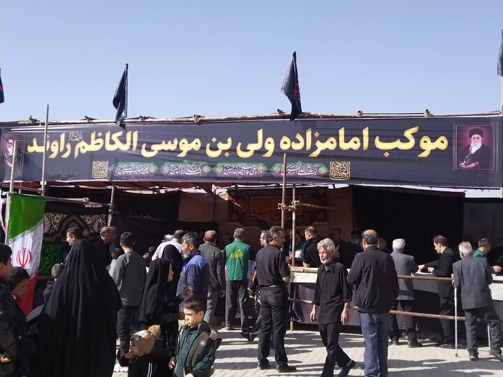 تصاویر/ اجتماع هیئات مذهبی راوند در سالروز شهادت حضرت زهرا(س)