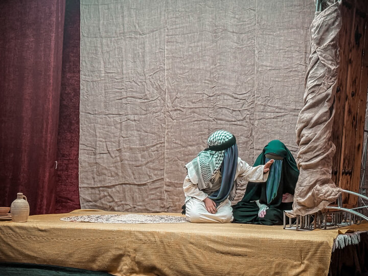 تصاویر/ مراسم تعزیه خوانی حضرت زهرا (س) در مسجد جنرال ارومیه