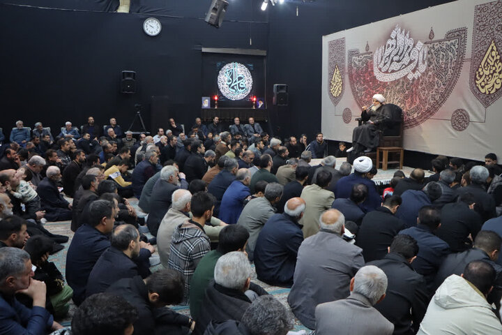 تصاویر/ مراسم شام غریبان حضرت زهرا (س) در مسجد جنرال ارومیه