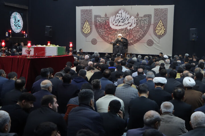 تصاویر/ مراسم شام غریبان حضرت زهرا (س) در مسجد جنرال ارومیه