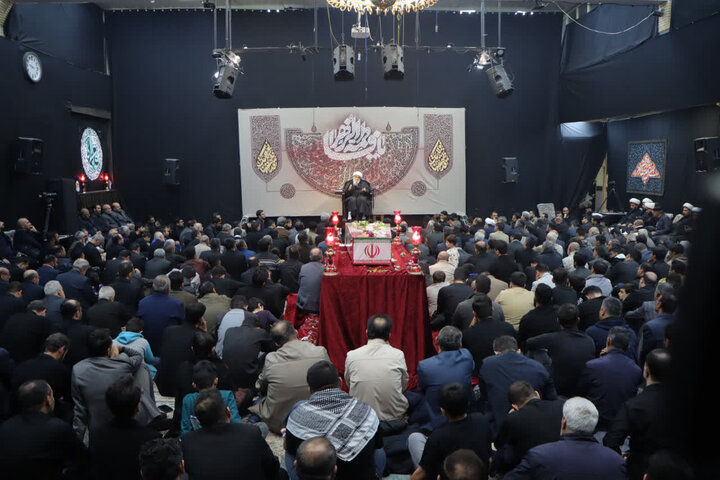 تصاویر/ مراسم شام غریبان حضرت زهرا (س) در مسجد جنرال ارومیه