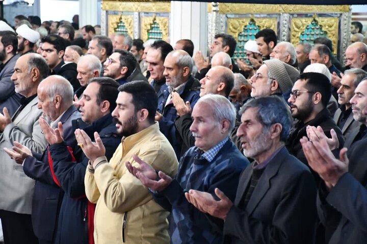 تصاویر/ اقامه نماز طلب باران در شهرستان خوی