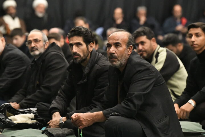 تصاویر/ مراسم عزاداری شام غریبان حضرت زهرا (س) در مصلای ارومیه