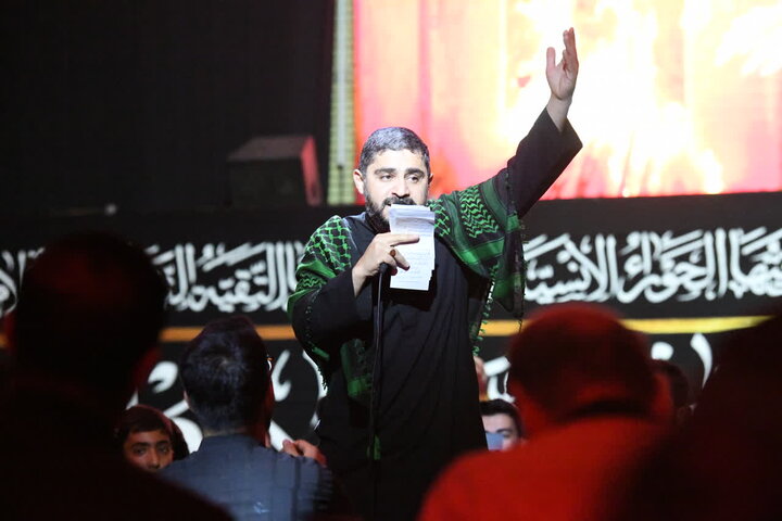 تصاویر/ مراسم عزاداری شام غریبان حضرت زهرا (س) در مصلای ارومیه