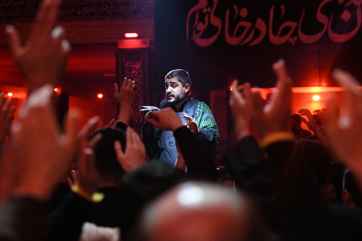 تصاویر/ مراسم عزاداری شام غریبان حضرت زهرا (س) در مصلای ارومیه