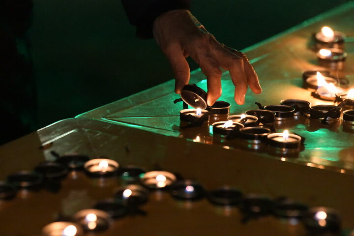 تصاویر/ مراسم عزاداری شام غریبان حضرت زهرا (س) در مصلای ارومیه