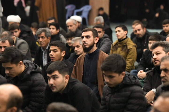 تصاویر/ مراسم عزاداری شام غریبان حضرت زهرا (س) در مصلای ارومیه