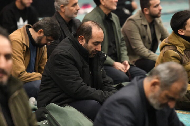 تصاویر/ مراسم عزاداری شام غریبان حضرت زهرا (س) در مصلای ارومیه