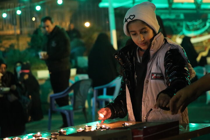 تصاویر/ مراسم عزاداری شام غریبان حضرت زهرا (س) در مصلای ارومیه