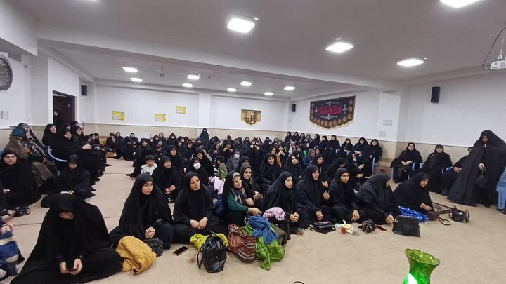 تصاویر/ مراسم شهادت حضرت زهرا (س) در مدرسه علمیه زینب کبری (س) ارومیه