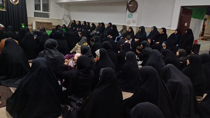 تصاویر/ مراسم شهادت حضرت زهرا (س) در مدرسه علمیه زینب کبری (س) ارومیه