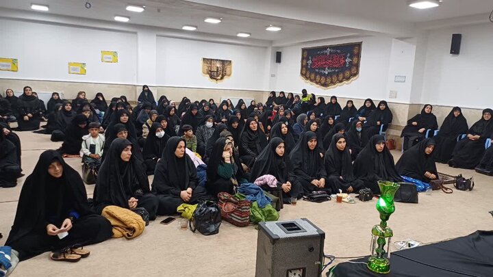تصاویر/ مراسم شهادت حضرت زهرا (س) در مدرسه علمیه زینب کبری (س) ارومیه