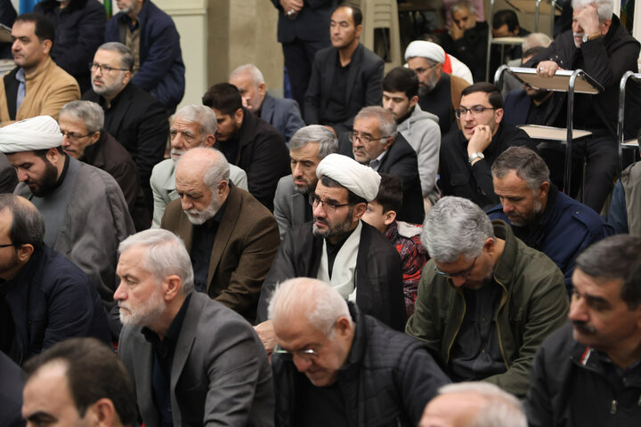 تصاویر / روضه شهادت حضرت زهرا(س) دفتر امام جمعه همدان