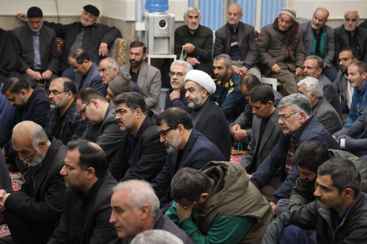 تصاویر / روضه شهادت حضرت زهرا(س) دفتر امام جمعه همدان