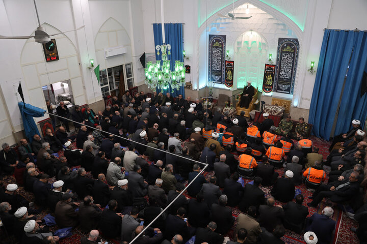 تصاویر / روضه شهادت حضرت زهرا(س) دفتر امام جمعه همدان