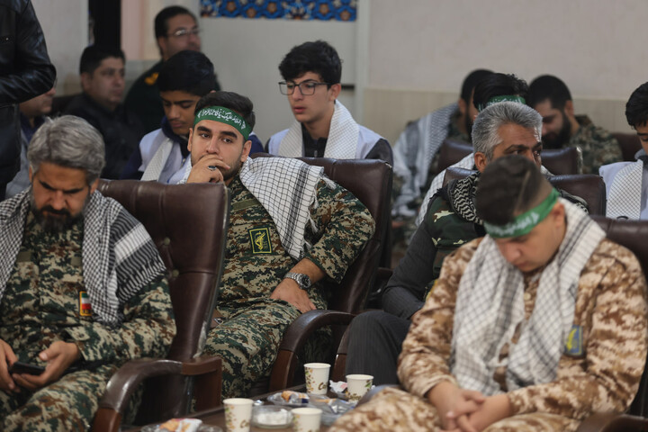 تصاویر / دیدار بسجیان همدانی با نماینده ولی فقیه در استان