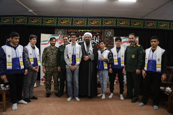 تصاویر / دیدار بسجیان همدانی با نماینده ولی فقیه در استان