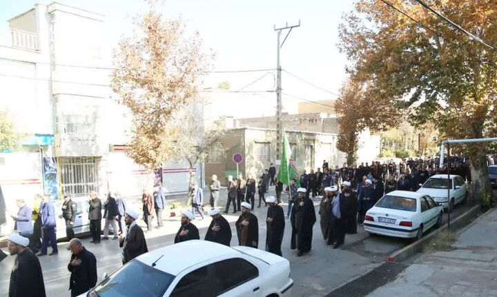 تصاویر / دسته عزاداری و سوگواری مردم اسدآباد در روز عزای حضرت فاطمه زهرا سلام الله علیها