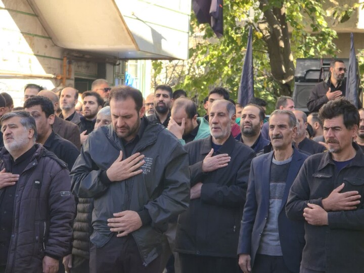 تصاویر /  دسته عزاداری مردم شهرستان تویسرکان در سوگ حضرت فاطمه زهرا سلام الله علیها