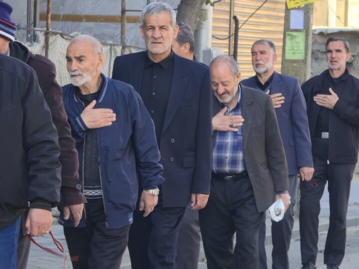 تصاویر /  دسته عزاداری مردم شهرستان تویسرکان در سوگ حضرت فاطمه زهرا سلام الله علیها