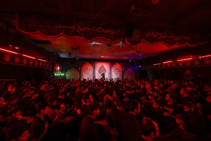 تصاویر| مراسم عزاداری دهه دوم فاطمیه هیئت فدائیان حسین اصفهان