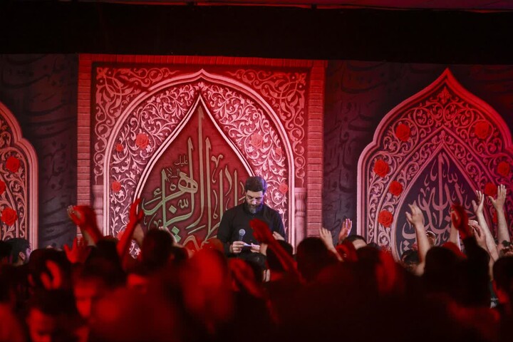 تصاویر| مراسم عزاداری دهه دوم فاطمیه هیئت فدائیان حسین اصفهان