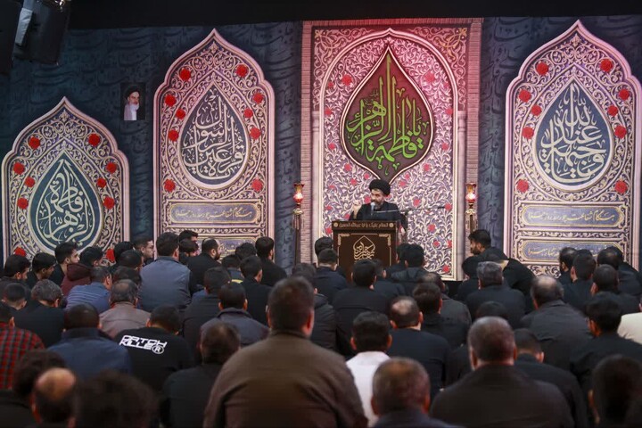 تصاویر| مراسم عزاداری دهه دوم فاطمیه هیئت فدائیان حسین اصفهان