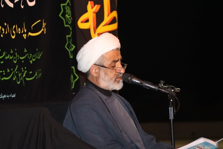 تصاویر/ مراسم شام غریبان شهادت حضرت فاطمه(س)