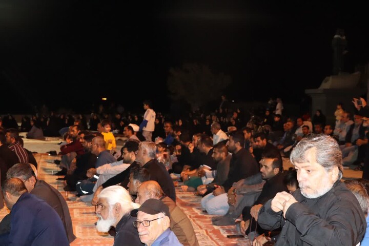 تصاویر/ مراسم شام غریبان شهادت حضرت فاطمه(س)