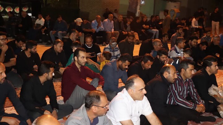 تصاویر/ مراسم شام غریبان شهادت حضرت فاطمه(س)