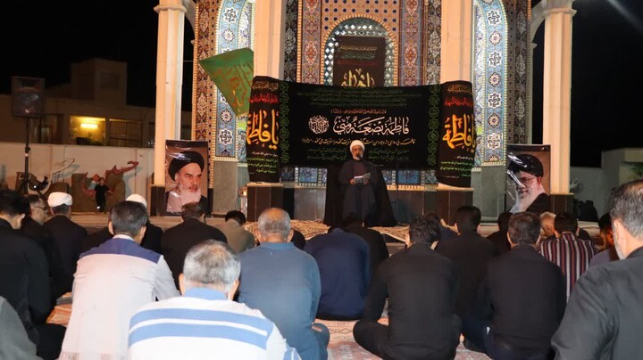 تصاویر/ مراسم شام غریبان شهادت حضرت فاطمه(س)