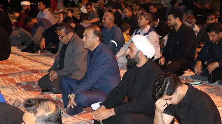 تصاویر/ مراسم شام غریبان شهادت حضرت فاطمه(س)