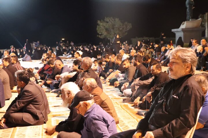 تصاویر/ مراسم شام غریبان شهادت حضرت فاطمه(س)