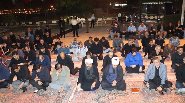 تصاویر/ مراسم شام غریبان شهادت حضرت فاطمه(س)