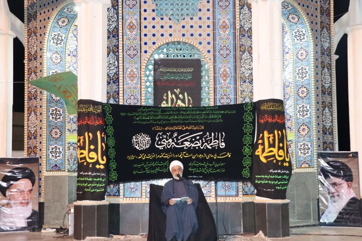 تصاویر/ مراسم شام غریبان شهادت حضرت فاطمه(س)