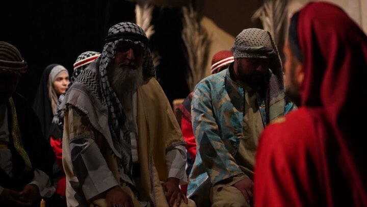 تصاویر/ نمایش «یاس علی» در ایام فاطمیه در تالار شهر کاشان